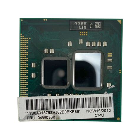 Intel Core I M Ghz Laptop Processor Cpu Slbts W At