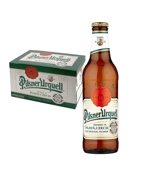 Pilsner Urquell Cardboard Of 24 Bottles Of 33 Cl