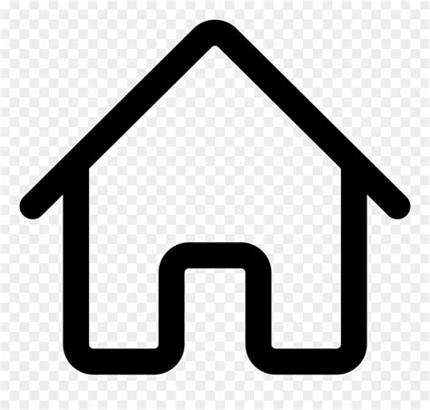 png file svg bieu tuong ngoi nha clipart  pinclipart