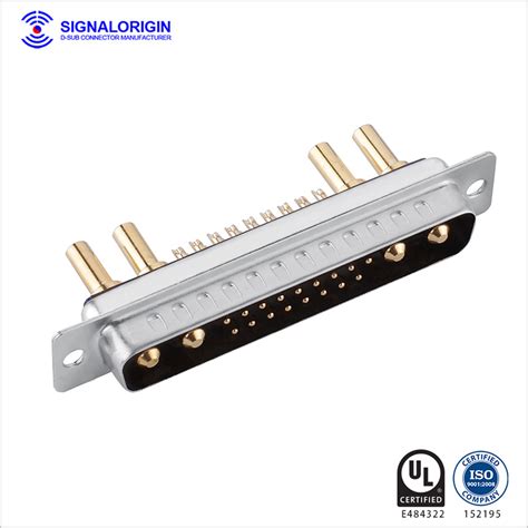 W High Power D Sub Connector Signalorigin