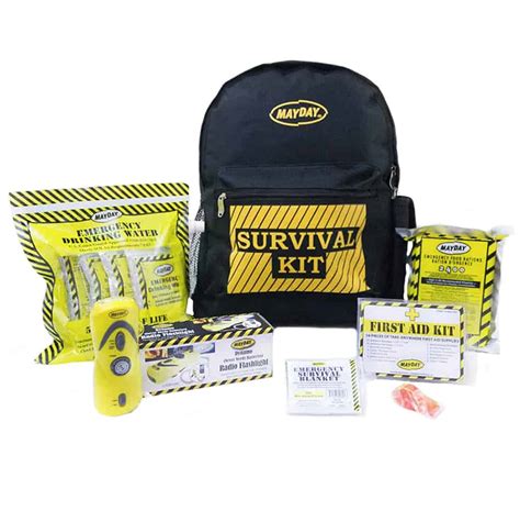 Deluxe Emergency Backpack Kits – 1 Person Kit | American Family Safety