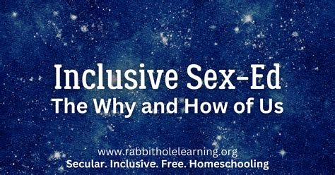 The Why And How Of Us An Inclusive Sex Ed Guide For Caregivers