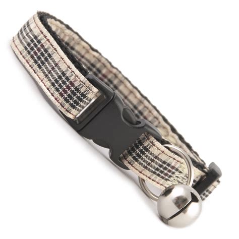 Blackberry Tartan Cat Collar | Quick Release | [Cat & Kitten Collar]