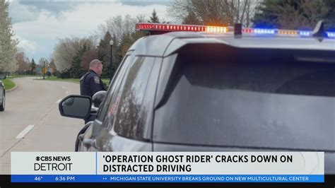 State County And Local Police Crack Down On Distracted Driving In