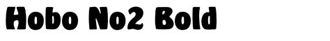 Hobo No2 Bold Font Webfont And Desktop Myfonts