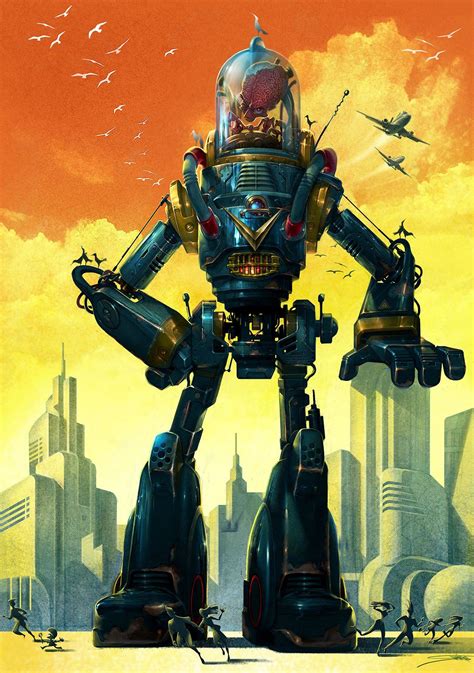 Su Haitao Robot Art Retro Futurism Science Fiction Art