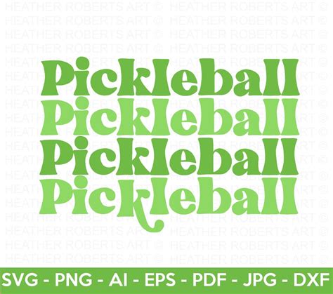 Pickleball Svg Pickleball Quote Svg Pickleball Shirt Svg Pickleball Mama Svg I Love