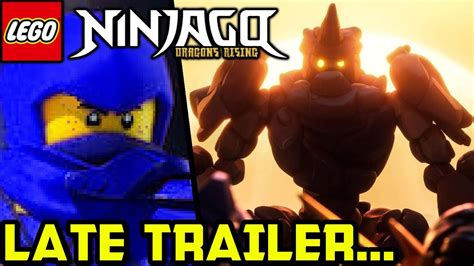 The Ninjago Dragons Rising Part Trailer Is Late Youtube