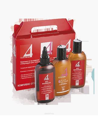 Шампунь 4 system: узнай про весь комплекс от выпадения волос