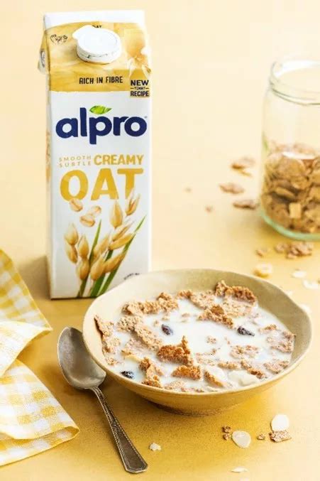 alpro range  plant based products danone group