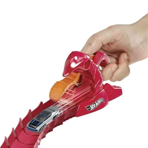 Pista Hot Wheels City Ataque Do Escorpião Flex Mattel