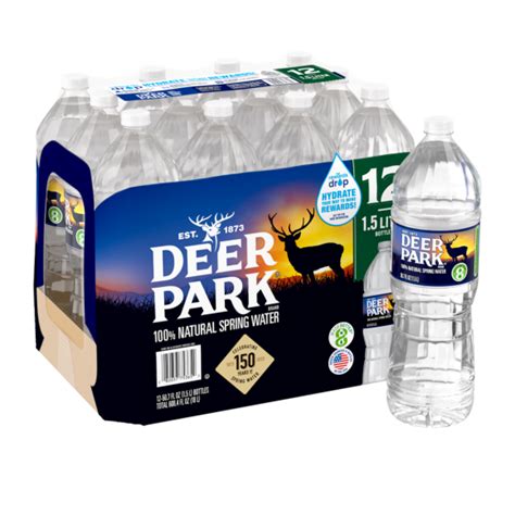 Deer Park® Spring Water | 1.5 Liter 12-Pack| ReadyRefresh