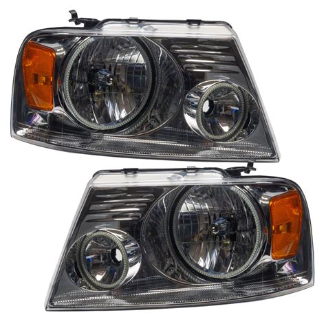 2005 2008 Ford F 150 Pre Assembled Halo Headlights Chrome Oracle Lighting