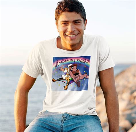New Gay World Aladdin Hercules Unisex Short Sleeve T Shirt Etsy