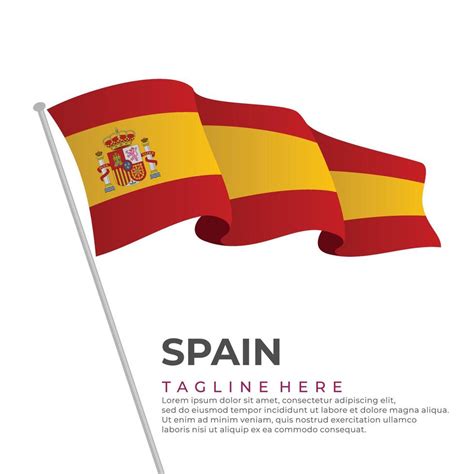 Template vector Spain flag modern design 21625856 Vector Art at Vecteezy