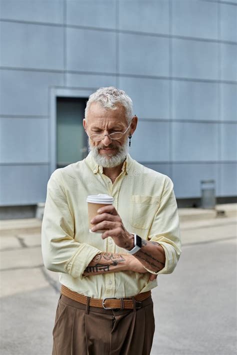 A Mature Gay Man With A Stock Image Image Of Sunlight 334368137