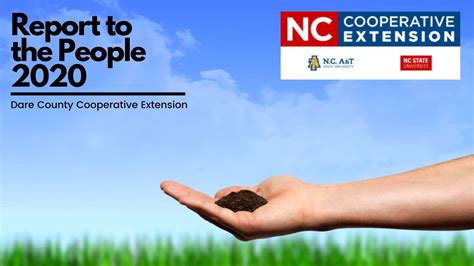 Report To The People Nc Cooperative Extension Dare County Youtube