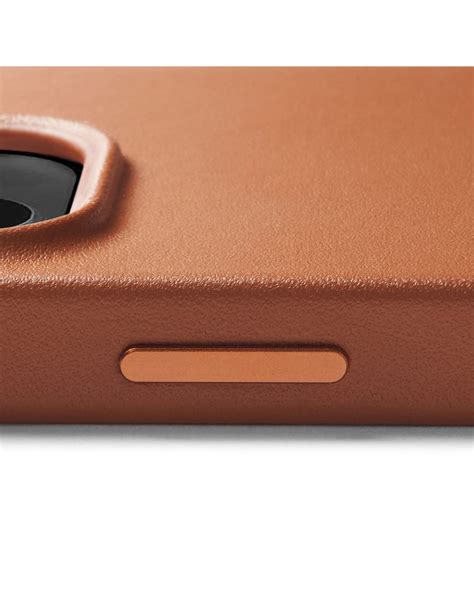 Leder Handyhülle Für iPhone 14 Pro Max MagSafe Cognac - Barneys Leather