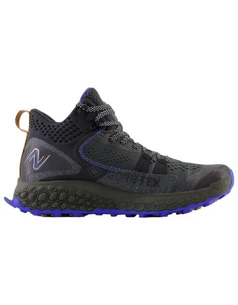 New Balance Hierro Mid Gtx Black Mens Trail Running Shoes Snowleader
