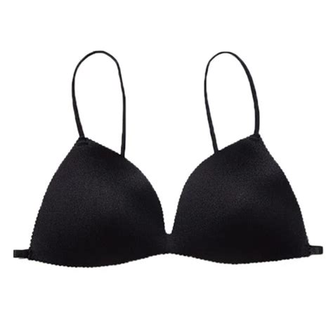 Women S Bra Seamless Underwear Ultra Thin Sexy Lingerie Thin Shoulder Strap Girls Backless Bra