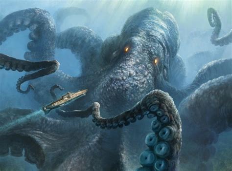 КРАКЕН: МИФЫ, ЛЕГЕНДЫ И ИСТОРИЯ: Кракен, великий морской зверь ...