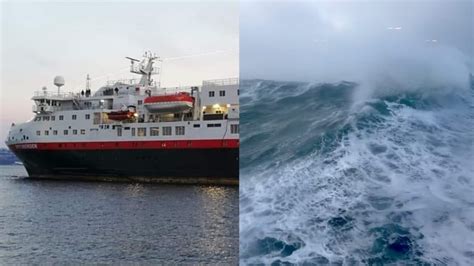 Onda Anomala Travolge Nave Da Crociera Bloccata Per 24 Ore Nel Mare