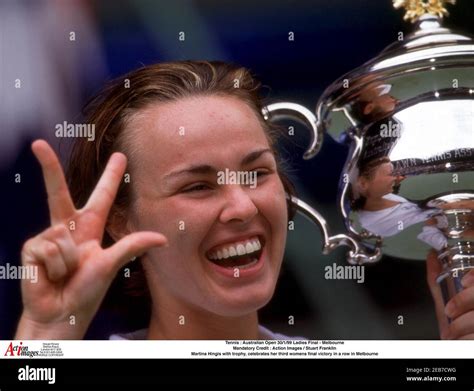 Tenis Abierto de Australia 30 1 99 final de Damas Melbourne crédito