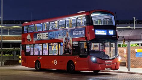 Last Day With Metroline Vwh Lk Eom Route X Flickr