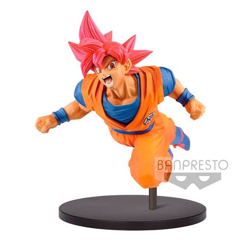 Figura Super Saiyan God Son Goku 20 Cm Dragon Ball Z Son Goku Fes