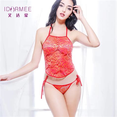 Idarmee S Brand Upscale Intimate Red Lace Sexi Women Lingerie