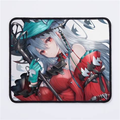 Hot Skadi Arknights Sexy Lewd Boobs Tits Thighs Hentai Ecchi Anime Girl Red Dreass Gothic