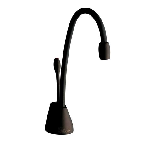 InSinkErator Indulge Contemporary Single Handle Instant Hot Water Dispenser Faucet In Oil Rubbed