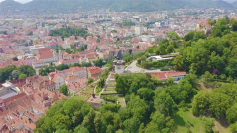 Graz Clock Tower Stock Video Footage - 4K and HD Video Clips | Shutterstock