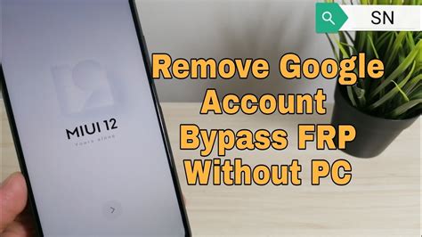 Xiaomi Poco M3 /M2010J19CG/. Remove Google Account, Bypass FRP, Without ...