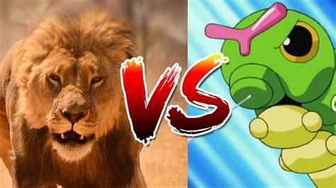 1 Billion Lions Vs 1 Of Every Pokemon Youtube