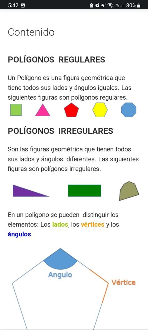 Polígonos Regulares Construccion De Poligonos Regulares Paginas De Matematicas Matemáticas