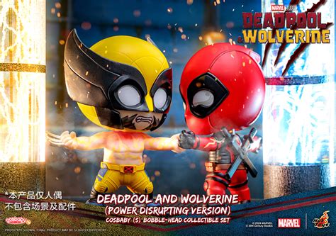 HOT TOYS COSBABY死侍與金鋼狼死侍與金鋼狼 力量中斷版 方巷子模玩店