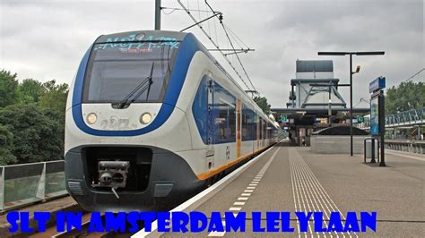 Slt Vertrekt Uit Station Amsterdam Lelylaan Youtube