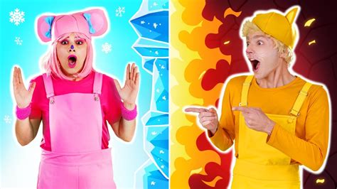 Hot Vs Cold Challenge Youtube