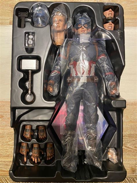 Hot Toys Endgame Captain America MMS Steve Roger hottoys 美國隊長 興趣及遊戲 玩具 遊戲類 Carousell