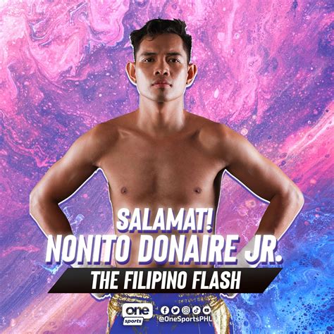 One Sports On Twitter Maraming Salamat Filipino Flash Naoya Inoue