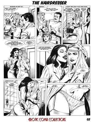 Cicciolina The Hairdresser Luscious Hentai Manga Porn