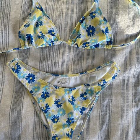Pacsun Flower Bikini Only Worn Once At The Depop