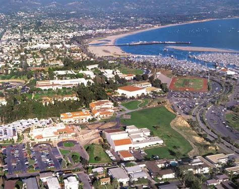 Sbcc Campus From The Air Santa Barbara City College Santa Barbara