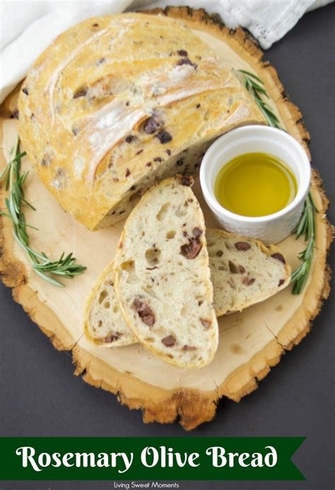 Crusty Rosemary Olive Bread Recipe Living Sweet Moments