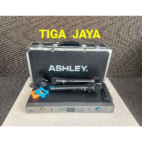 Jual Mic Mik Wireless Ashley Vocal Artist Koper Hardcase Anti Feedback