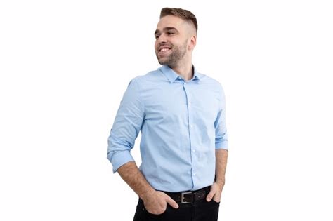 Homem Camisa Azul Imagens Download Grátis No Freepik