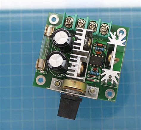 Купить драйвер контроллера регулятор ШИМ 12В 40v 10А 13 кГц dc скорость ...