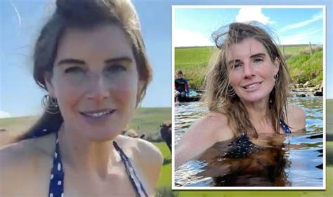 Our Yorkshire Farm Star Amanda Owen Turns Heads As She Herds Cows In Just A Bikini Celebrity