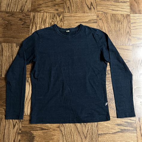 Pure Blue Japan Indigo Dyed Shirt Size 2 Grailed